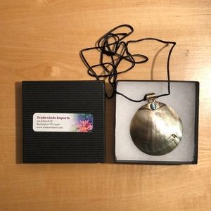 New Mother of Pearl & Sterling Silver Pendant